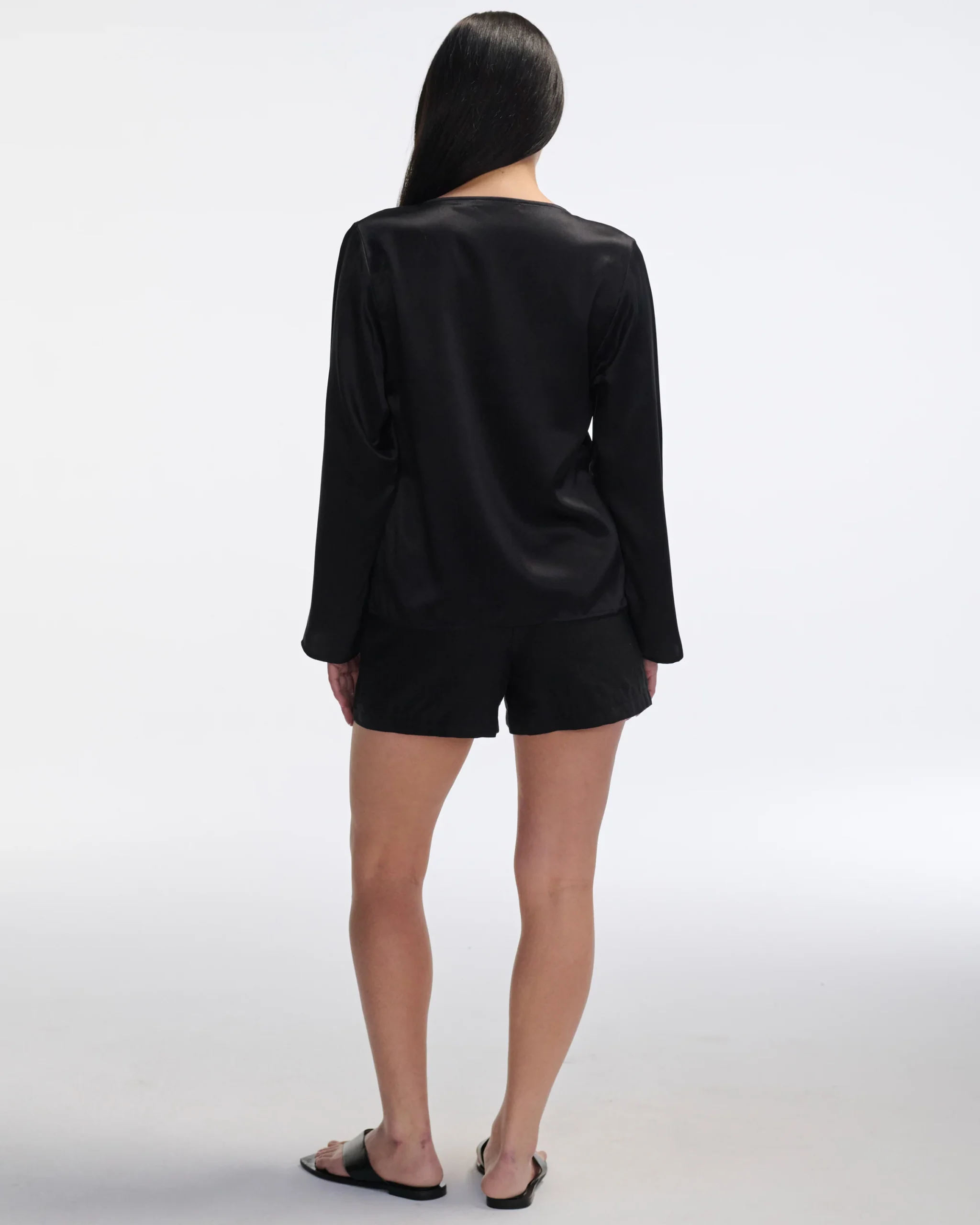 Silk Tie Shirt - Image 3