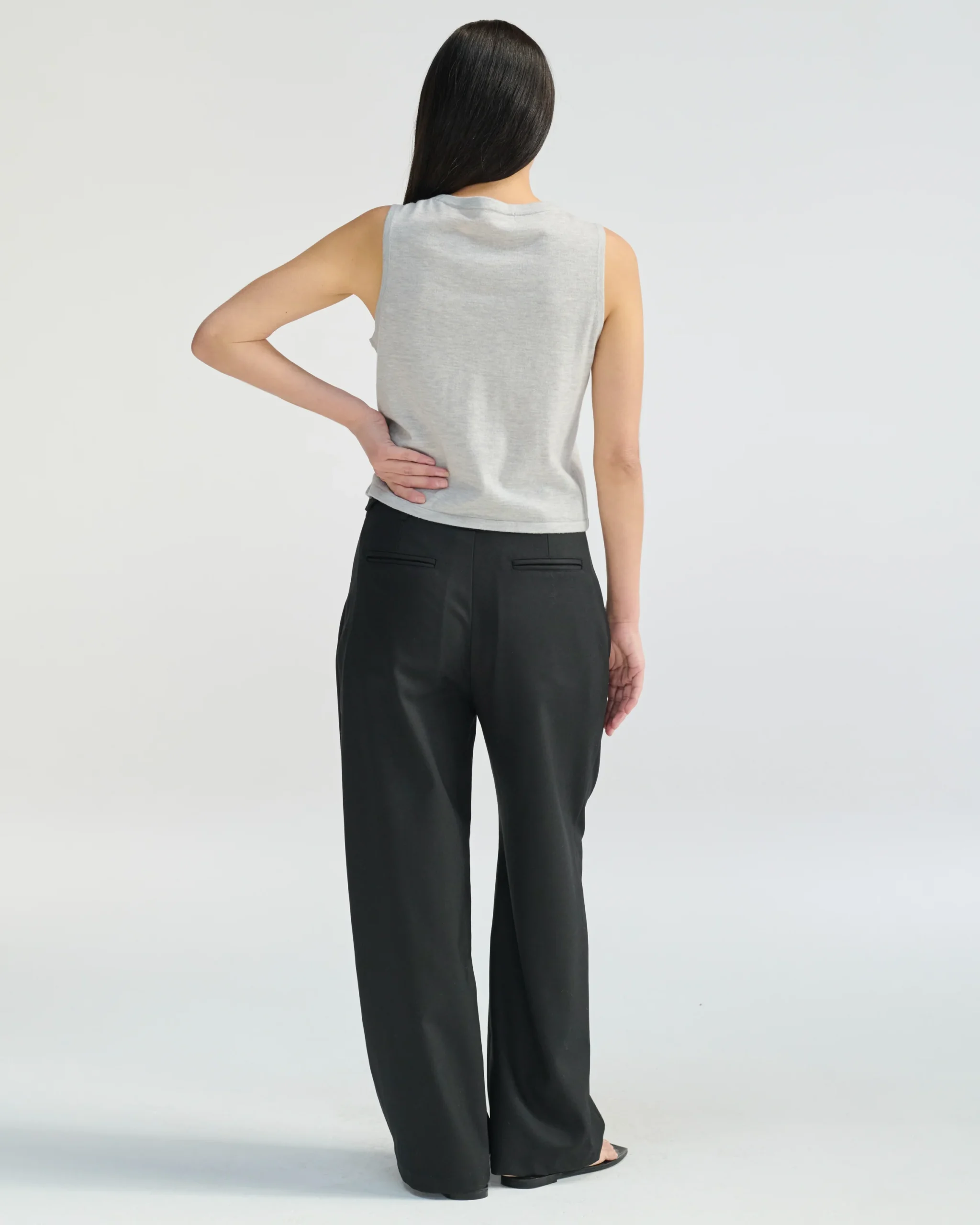 Knit Button Closure Vest - Image 4