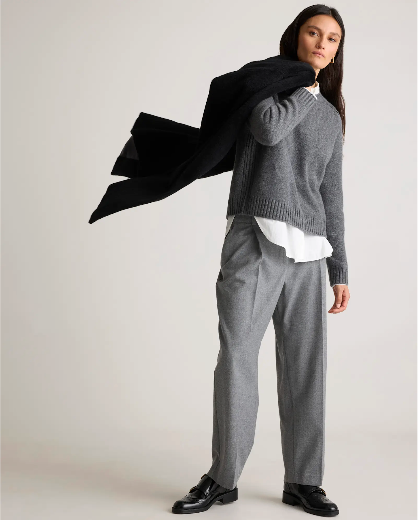 Luxe Baby Cashmere Crewneck Sweater - Image 5