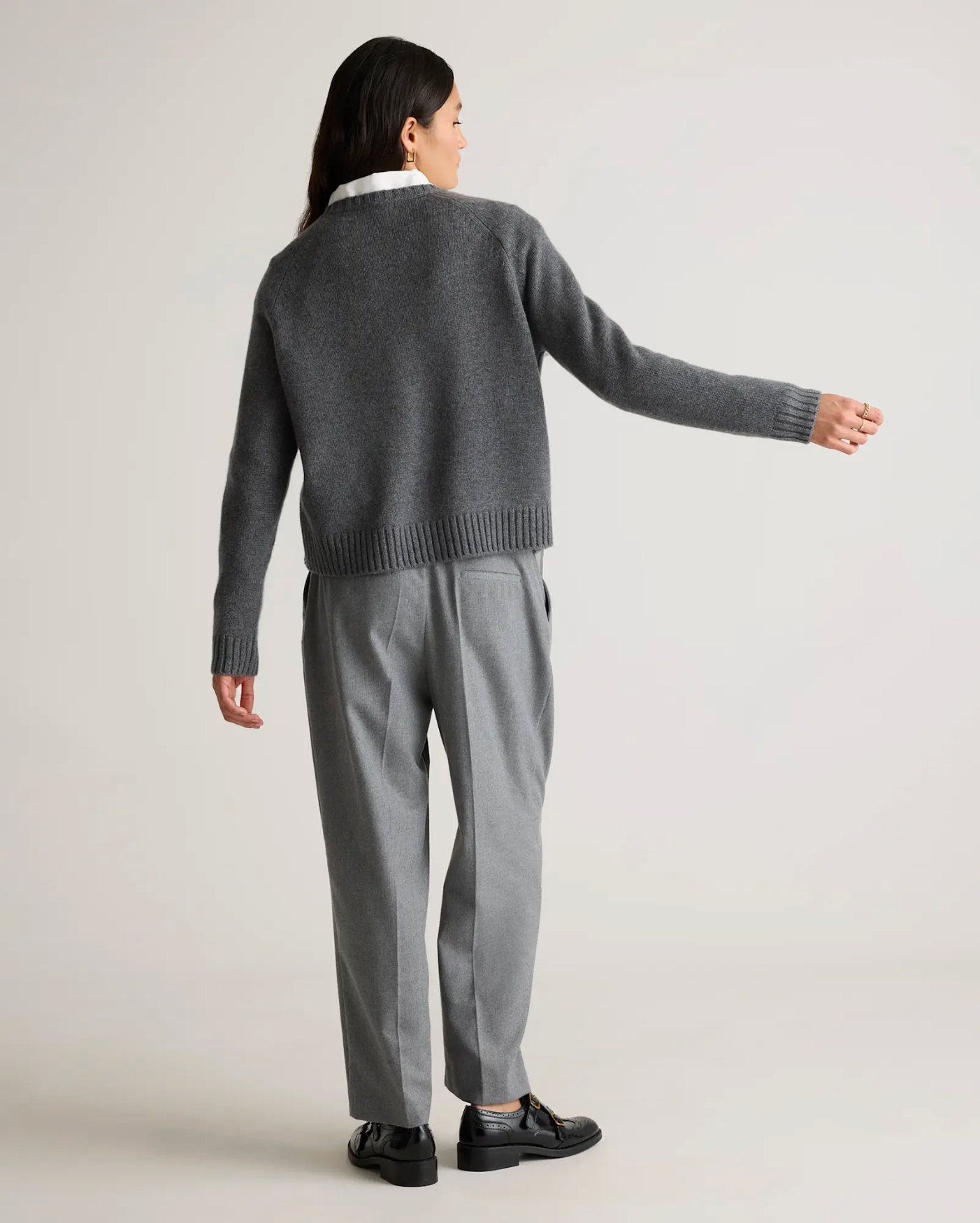 Luxe Baby Cashmere Crewneck Sweater - Image 7