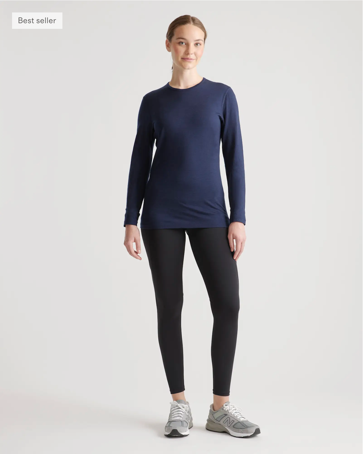Merino Wool All-Season Long Sleeve Base Layer - Image 2