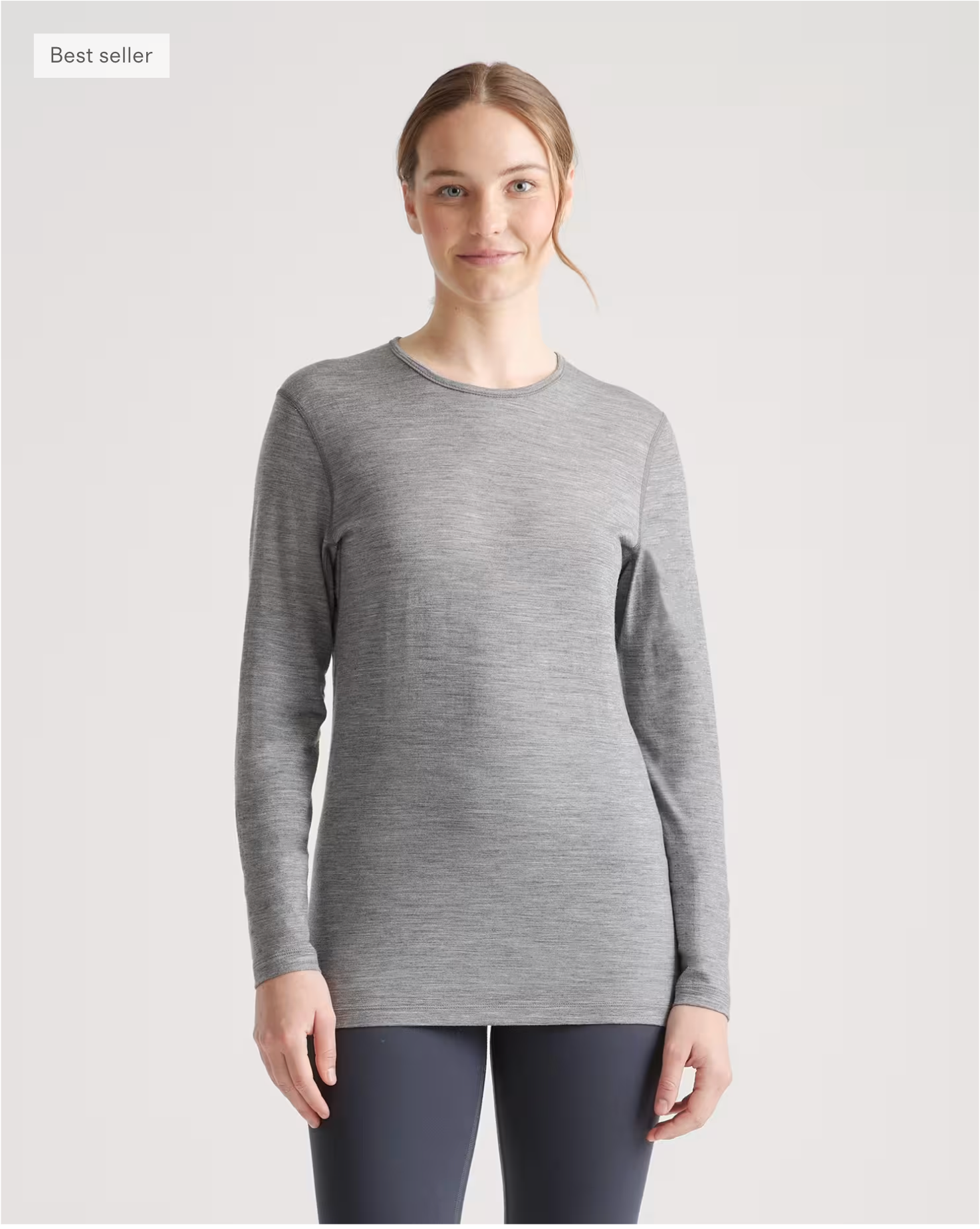 Merino Wool All-Season Long Sleeve Base Layer - Image 6