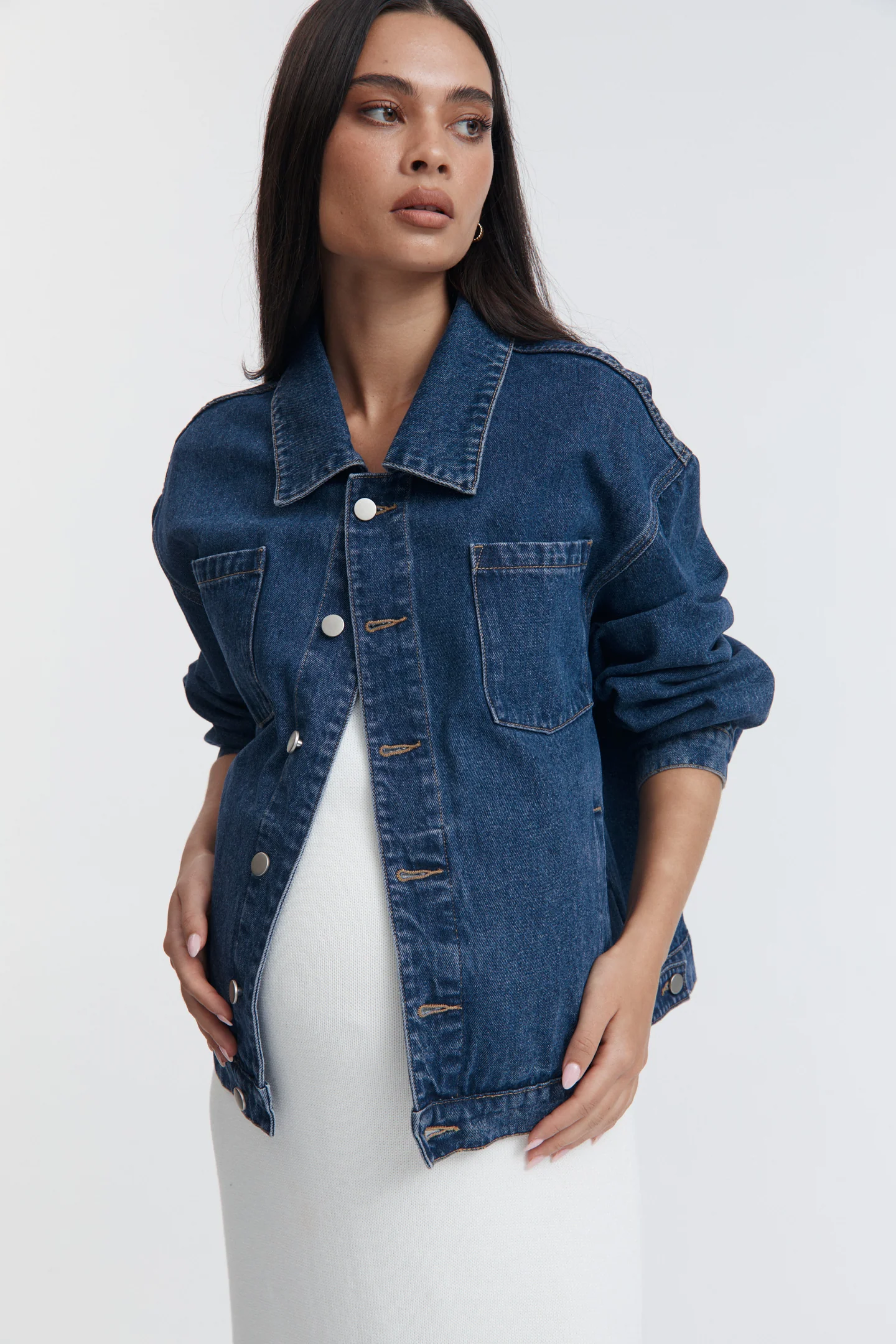 Denim Jacket (Denim Blue) - Image 3