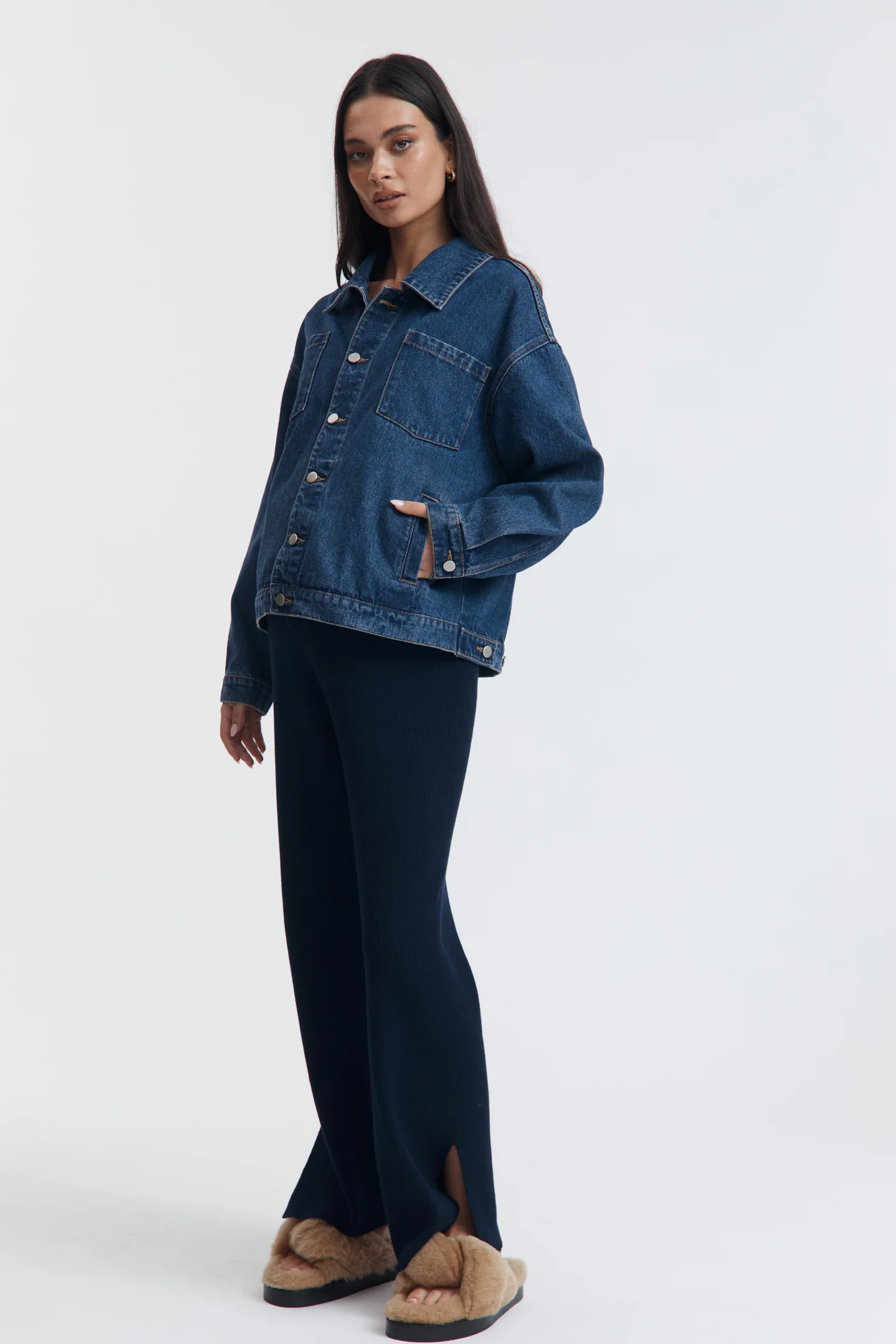 Denim Jacket (Denim Blue) - Image 8