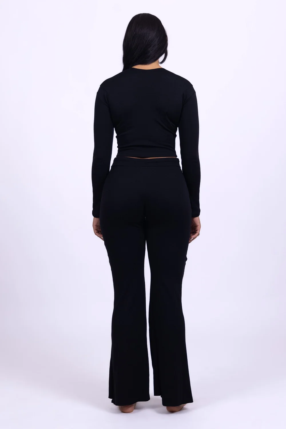 Black Obsidian Merino Wool Shirt - Image 5