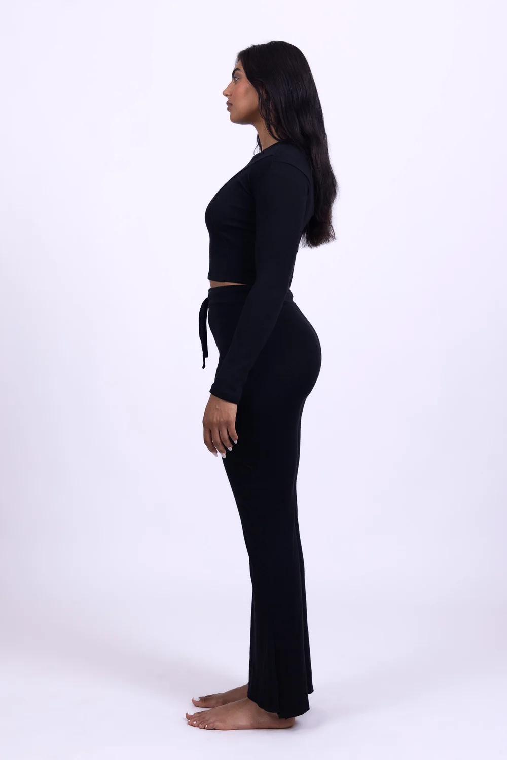 Black Obsidian Merino Wool Shirt - Image 6