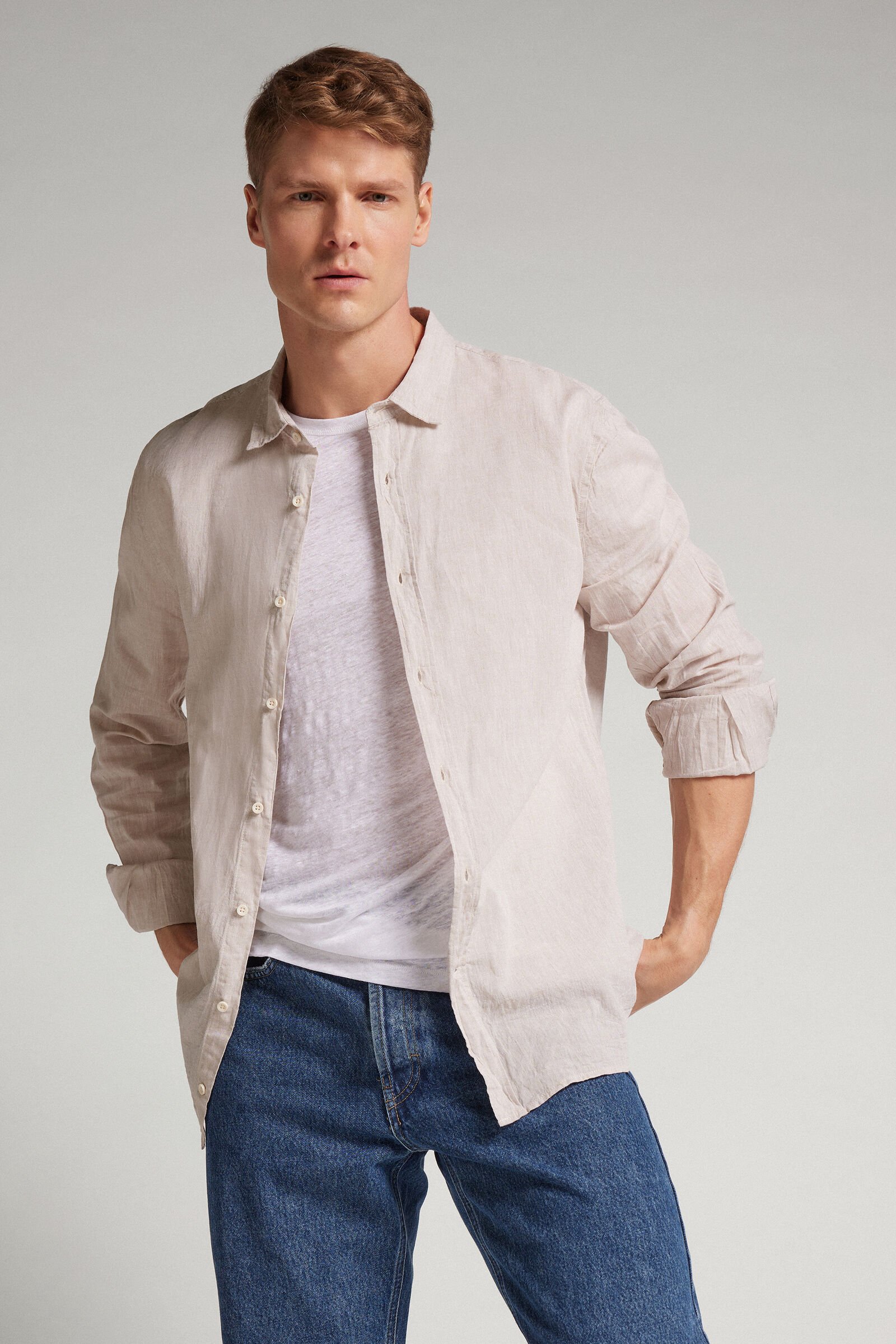 Linen and Cotton Shirt - Image 7