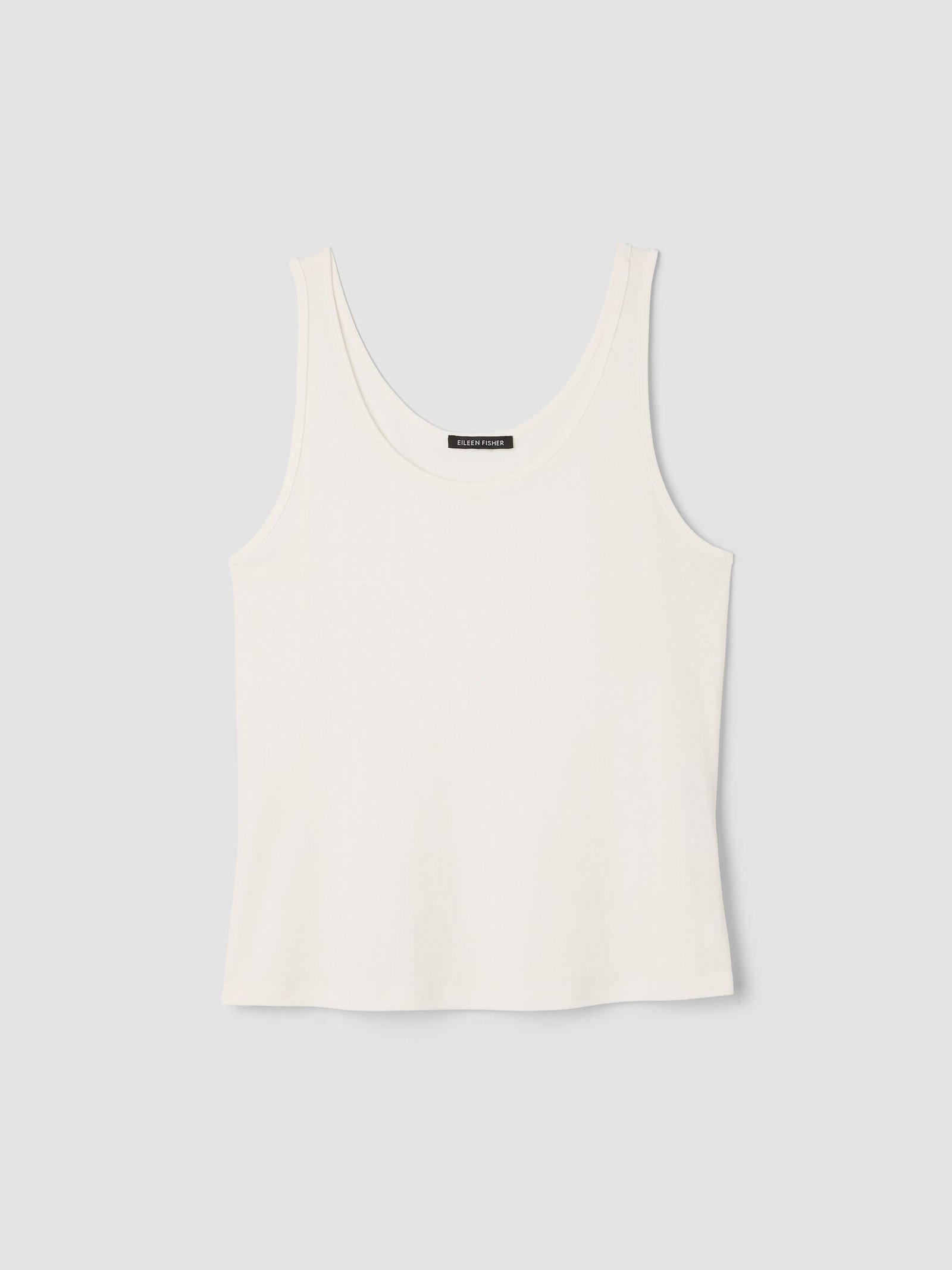 Stretch Silk Jersey Scoop Neck Tank - Image 6