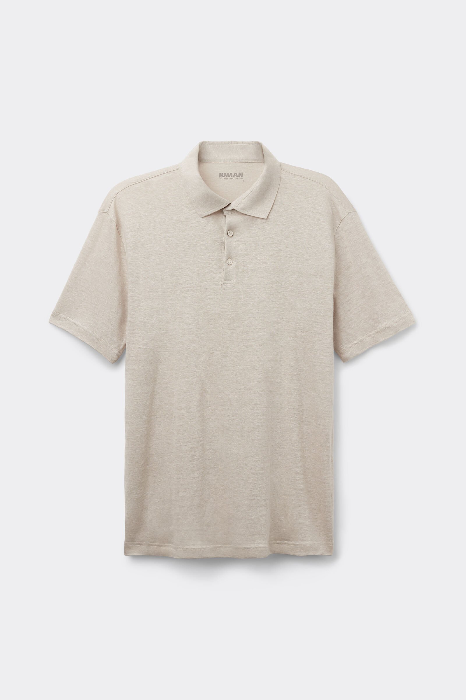 Short Sleeve Linen Polo - Image 4