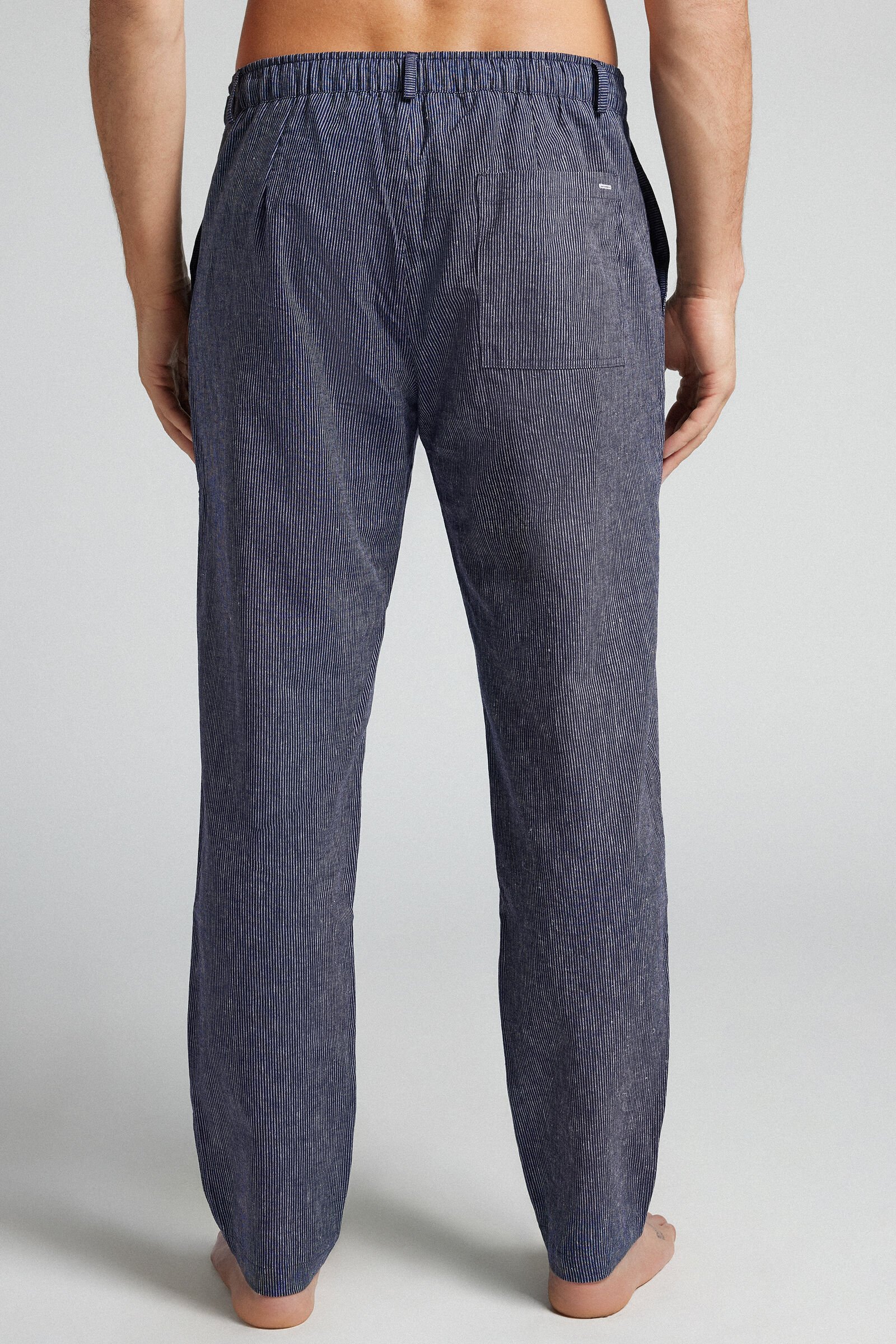 Full Length Linen and Cotton Pants - Image 3