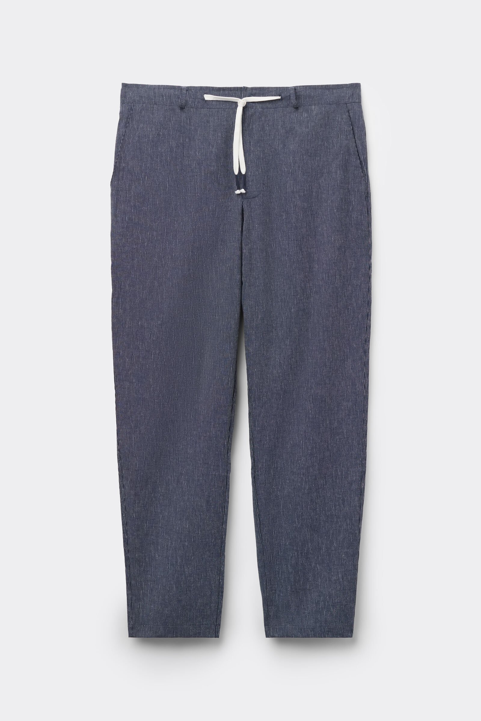 Full Length Linen and Cotton Pants - Image 4