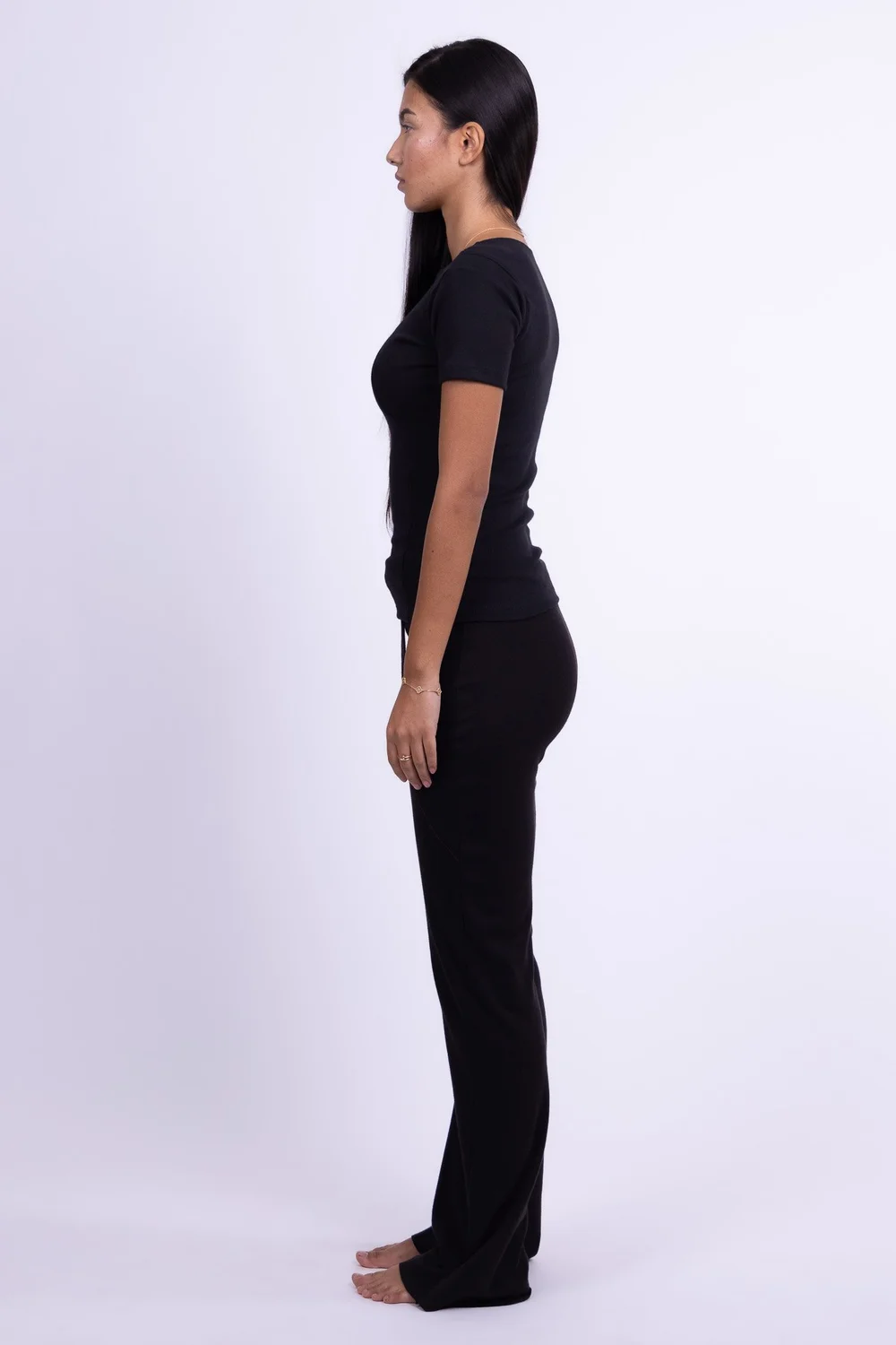 Black Obsidian Organic Cotton Shirt - Image 5