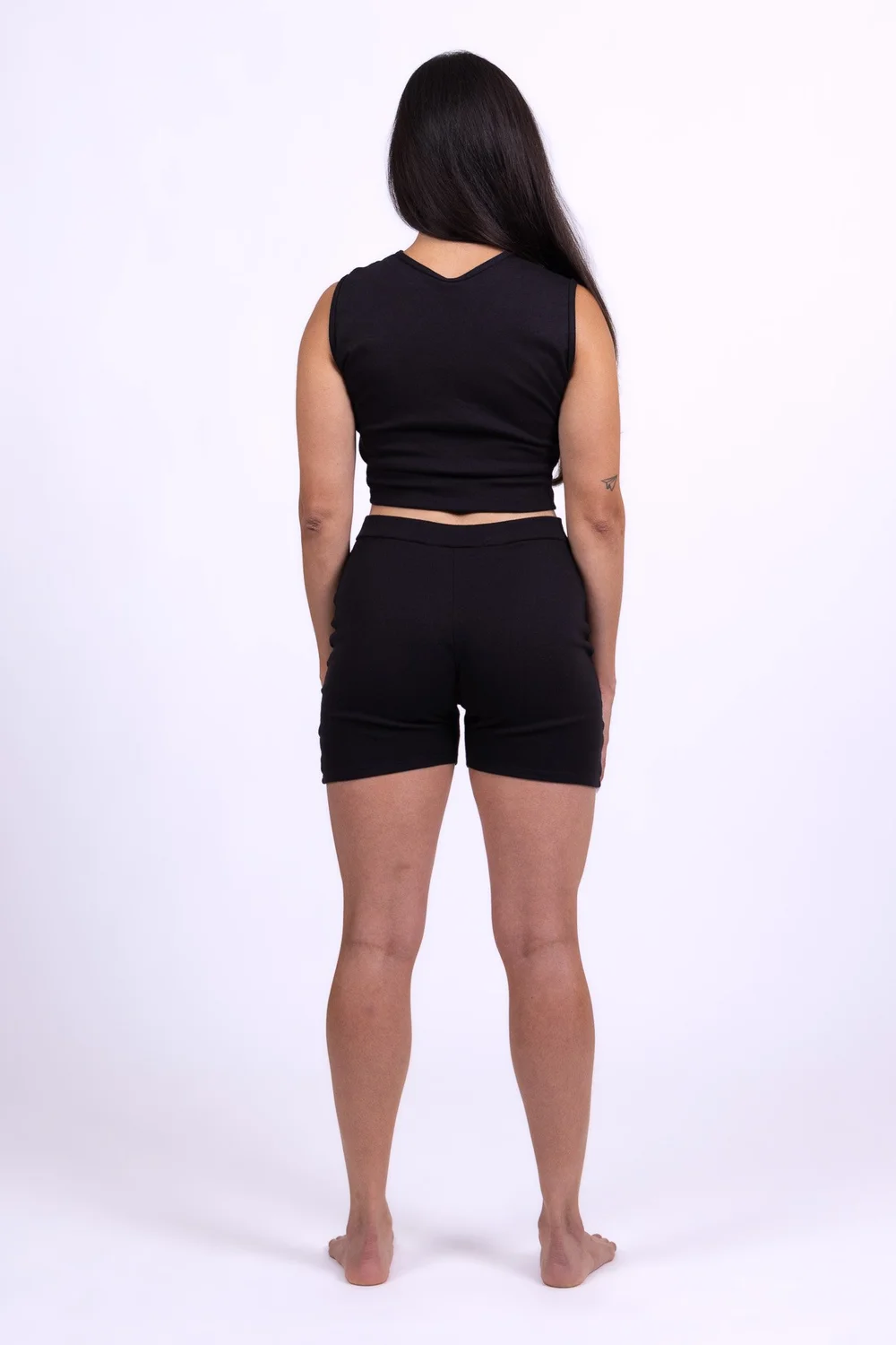 Black Obsidian Organic Cotton Tank Top - Image 3