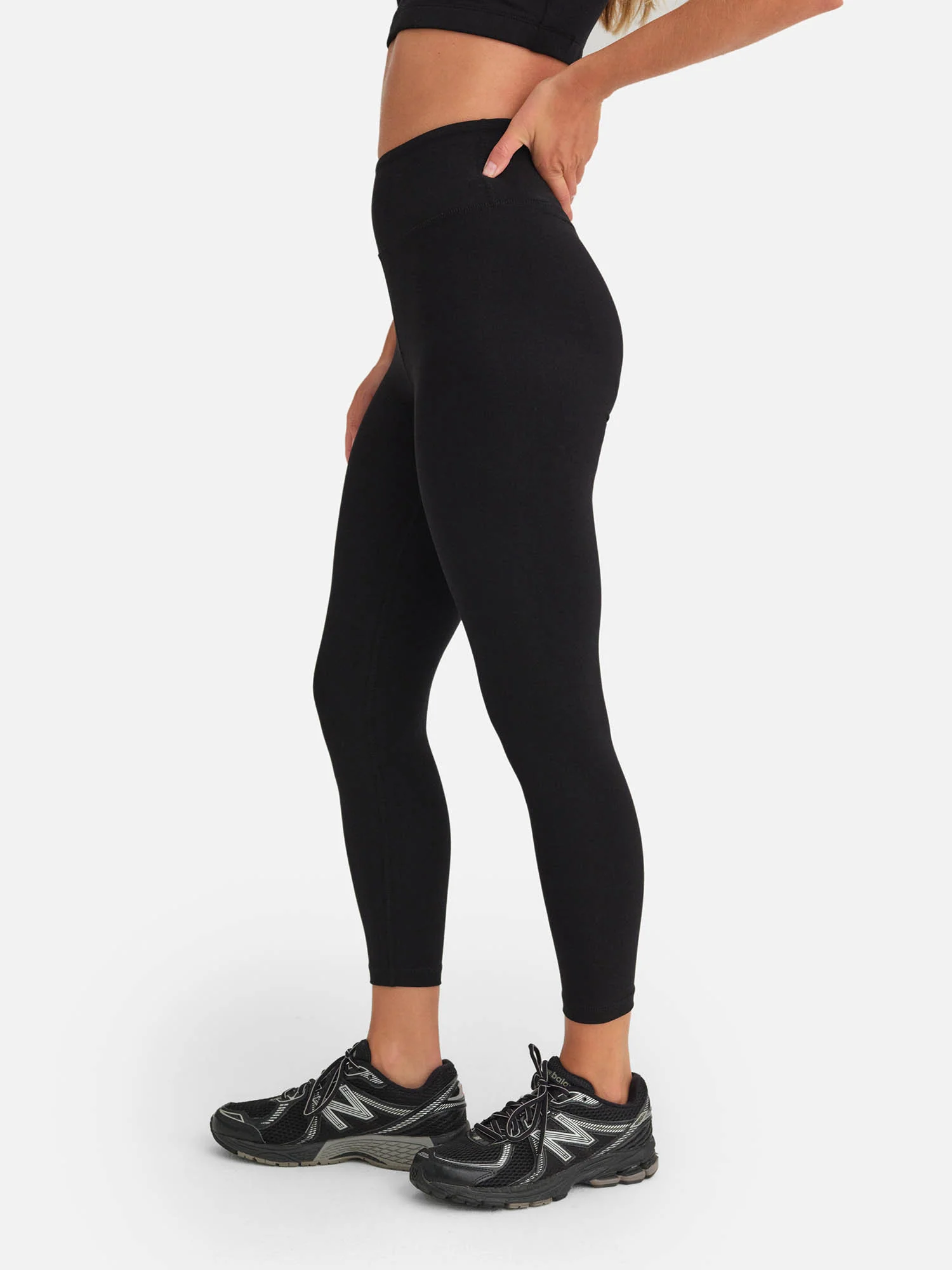 Organic Stretch Midi Legging (8% Spandex) - Image 3