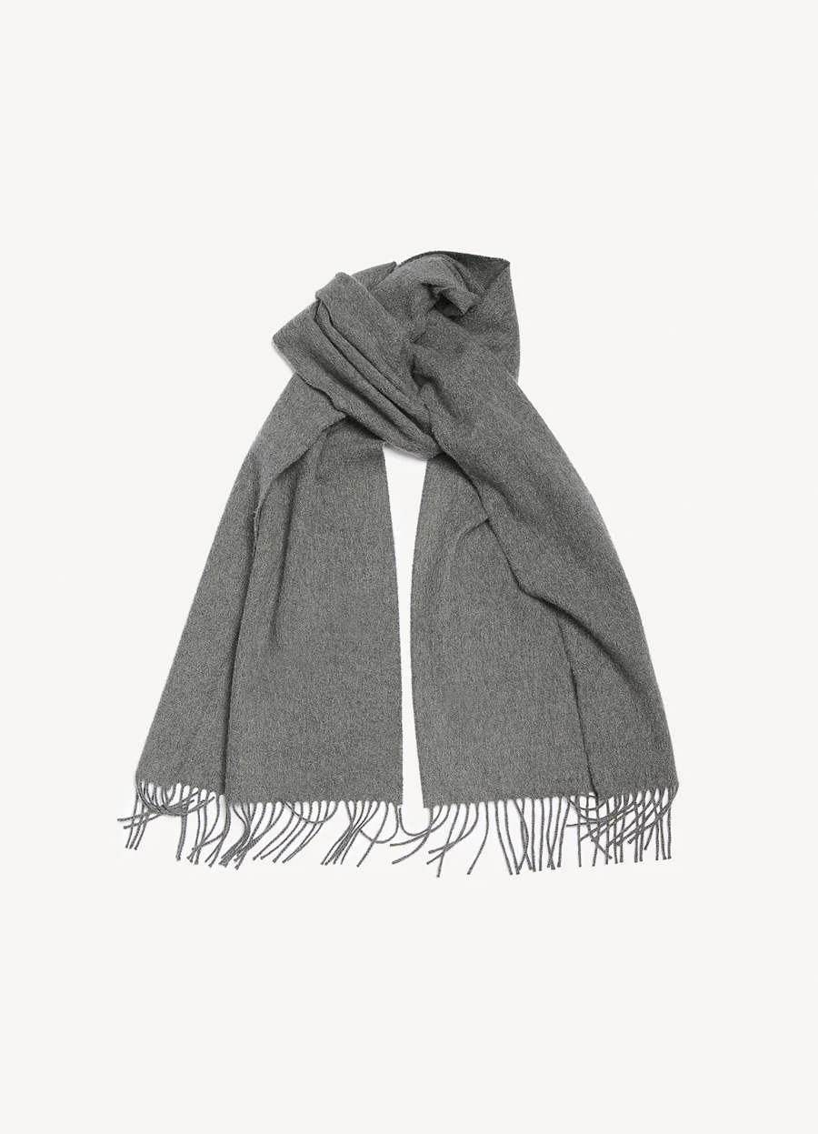 Fringed Cashmere Scarf - Image 3