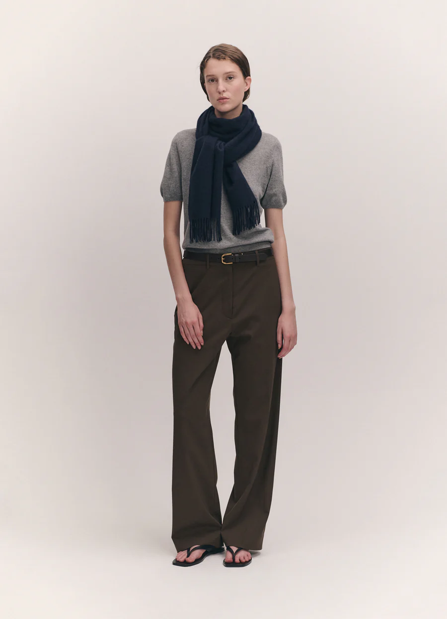 Fringed Cashmere Scarf - Image 4