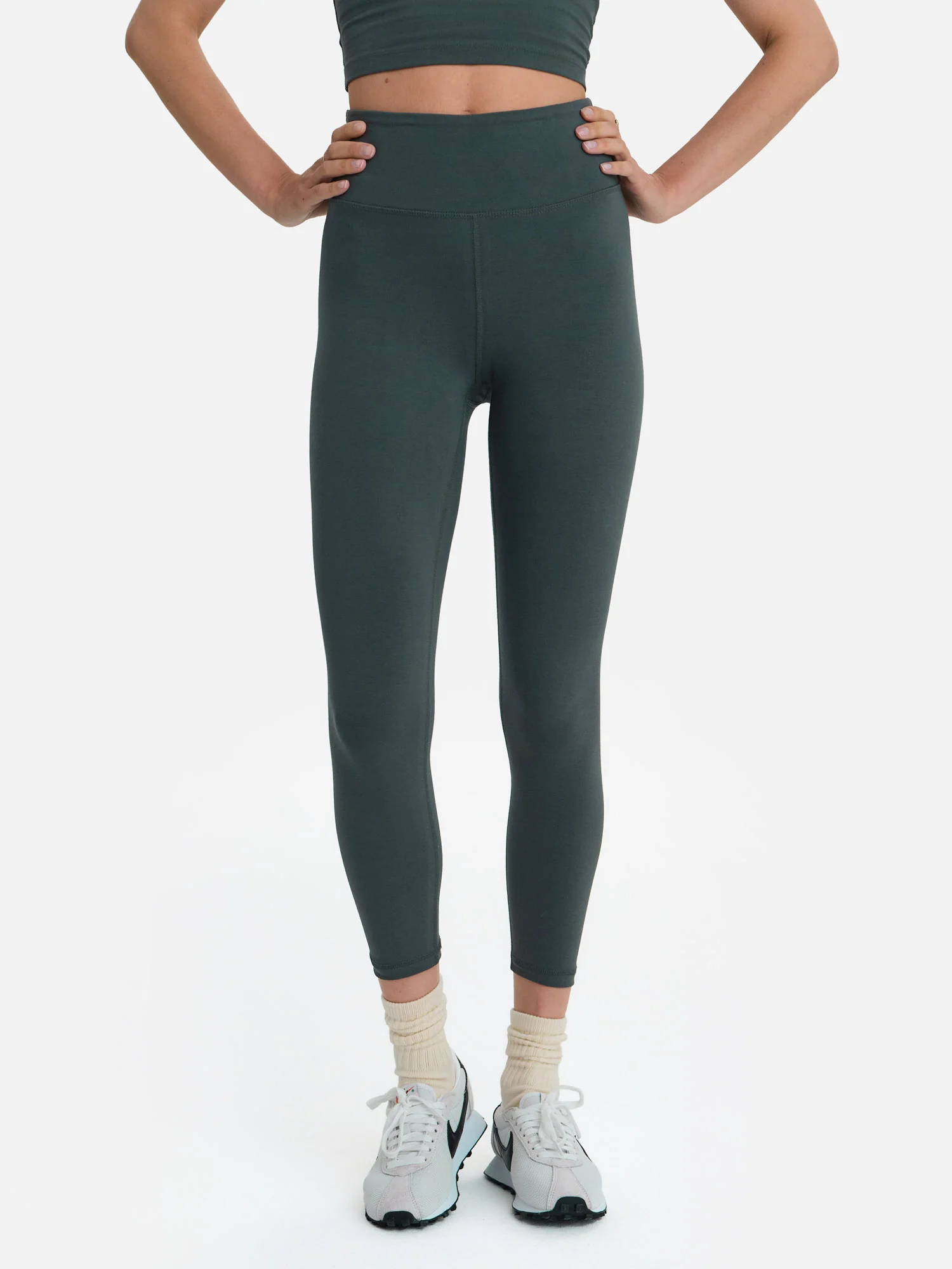 Organic Stretch Midi Legging (8% Spandex) - Image 7