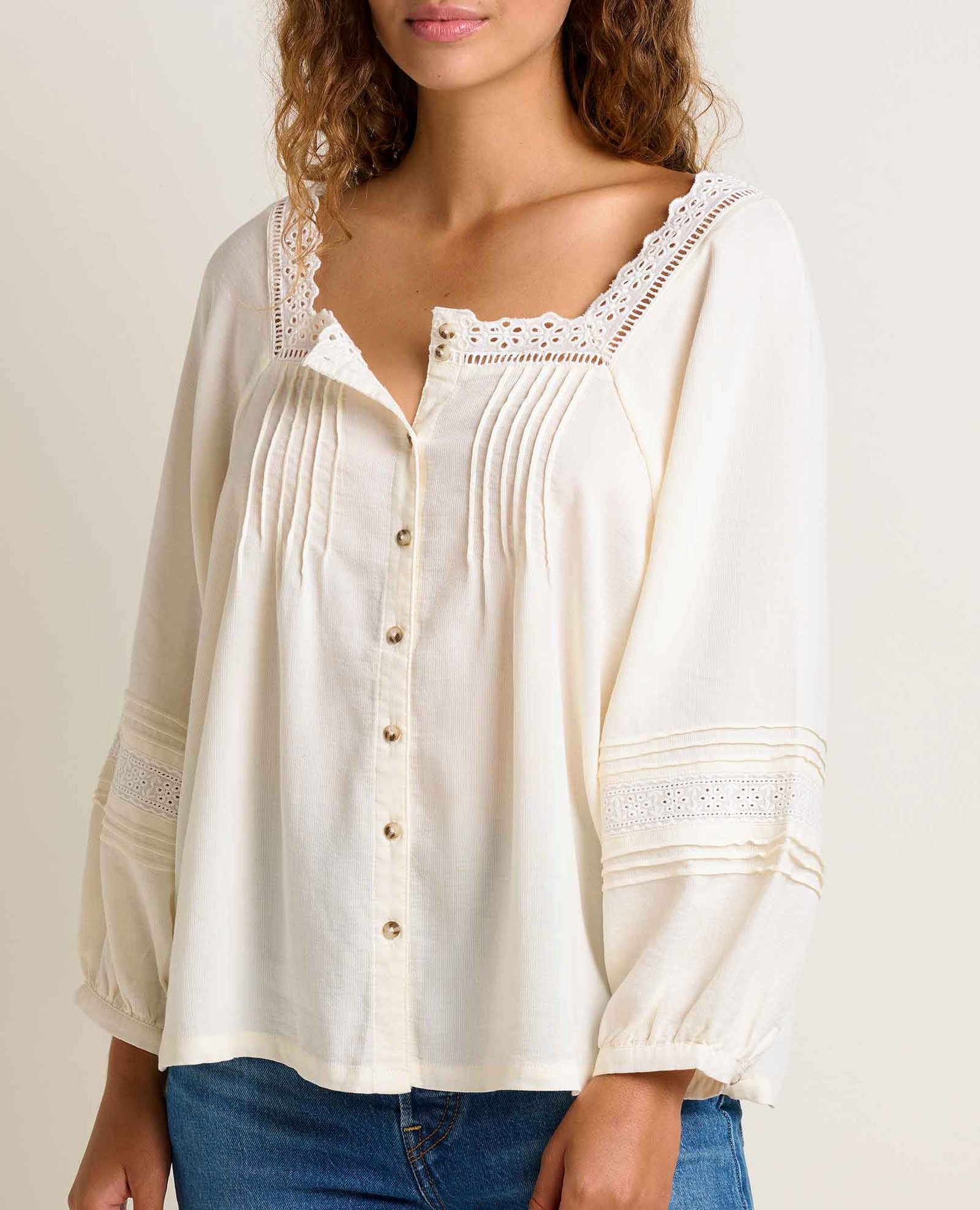 Manzana Peasant Long Sleeve Shirt - Image 3