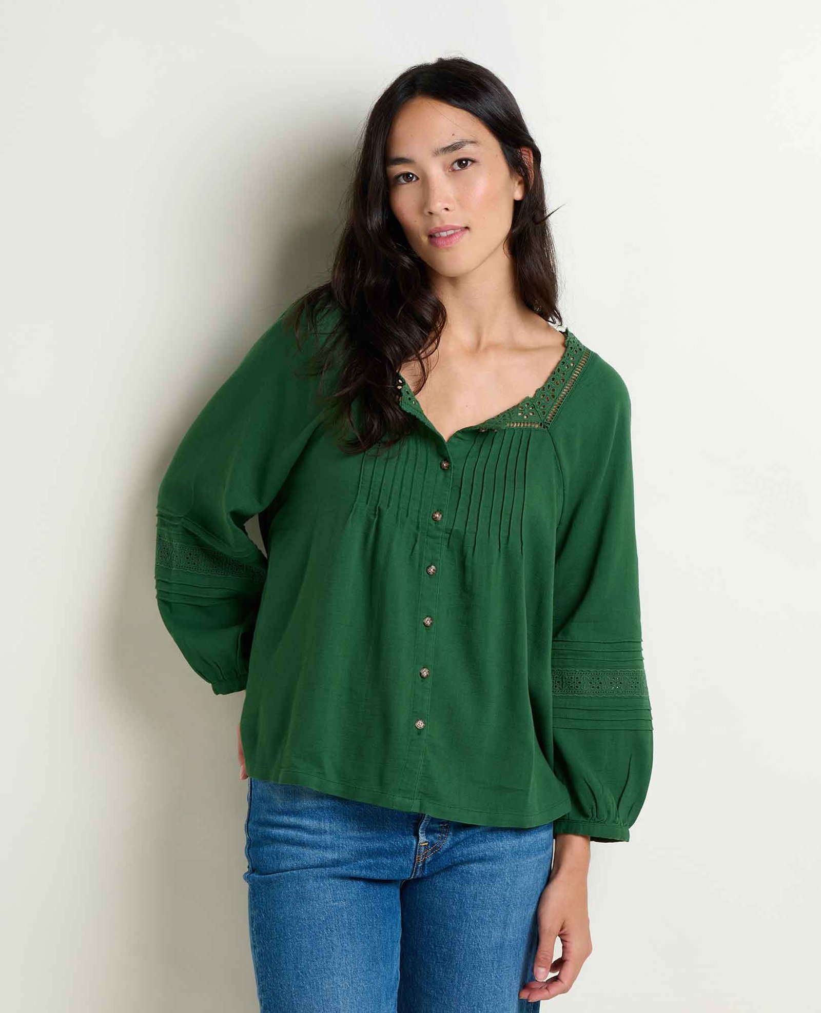 Manzana Peasant Long Sleeve Shirt - Image 7